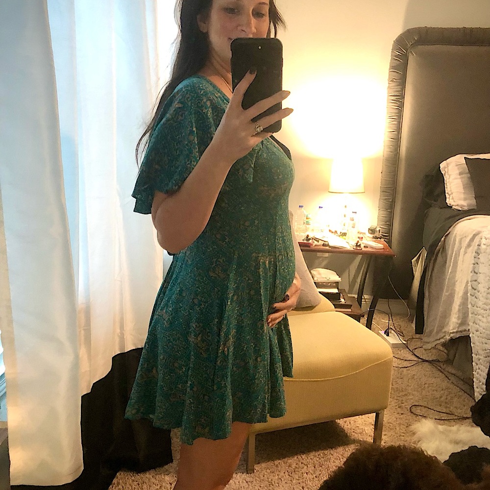 Medium paisley print dress perfect for a bbq or casual outing